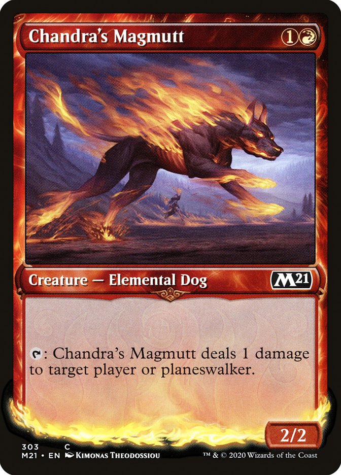 Chandra's Magmutt (Showcase) [Core Set 2021] | Gear Gaming Bentonville
