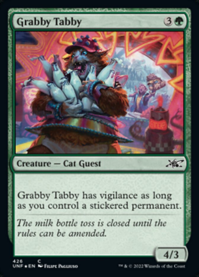 Grabby Tabby (Galaxy Foil) [Unfinity] | Gear Gaming Bentonville