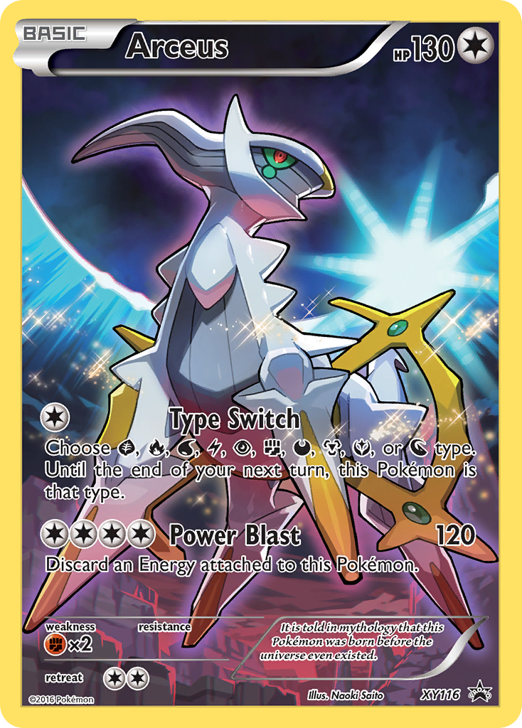 Arceus (XY116) [XY: Black Star Promos] | Gear Gaming Bentonville