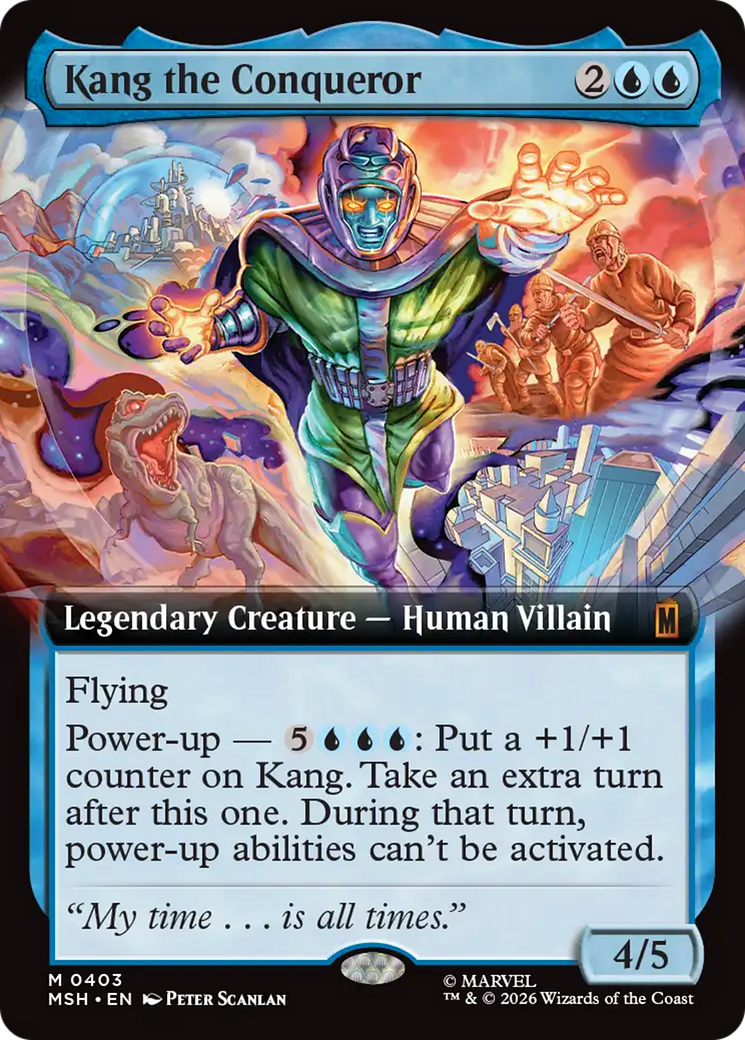 Kang the Conqueror (Extended Art) [Marvel Super Heroes] | Gear Gaming Bentonville