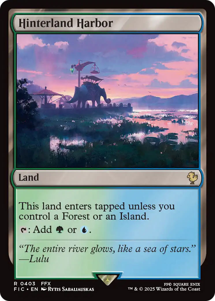 Hinterland Harbor [FINAL FANTASY Commander] | Gear Gaming Bentonville