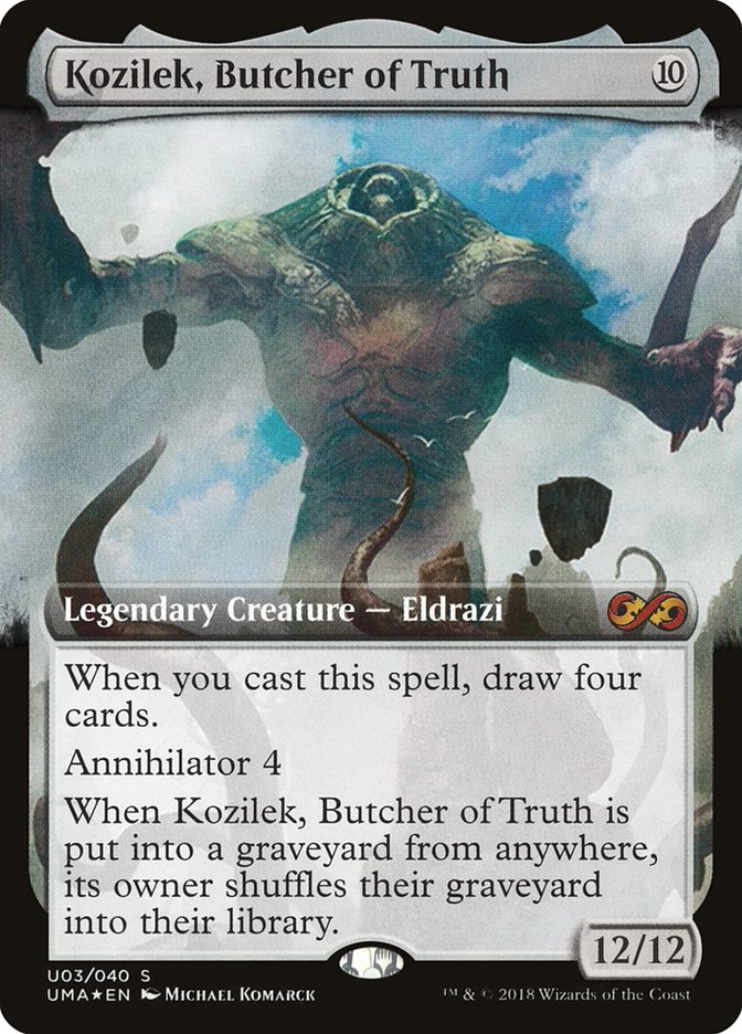 Kozilek, Butcher of Truth (Topper) [Ultimate Masters Box Topper] | Gear Gaming Bentonville