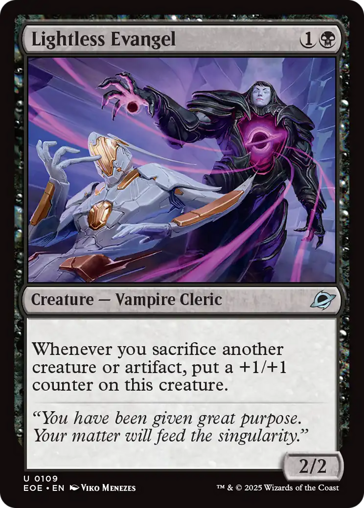 Lightless Evangel [Edge of Eternities] | Gear Gaming Bentonville