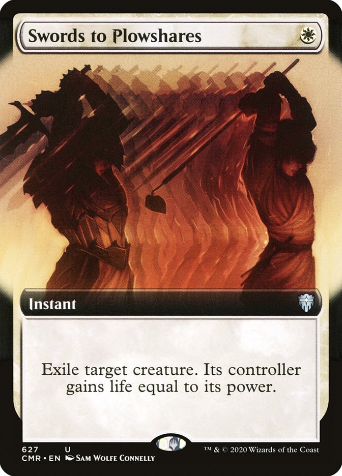 Swords to Plowshares (Extended Art) [Commander Legends] | Gear Gaming Bentonville
