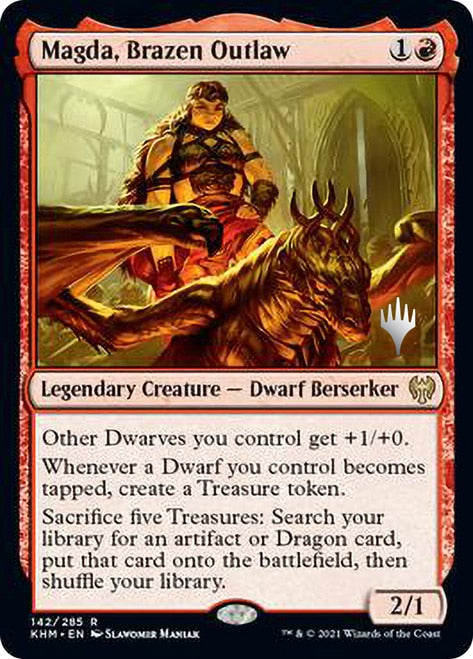 Magda, Brazen Outlaw (Promo Pack) [Kaldheim Promos] | Gear Gaming Bentonville