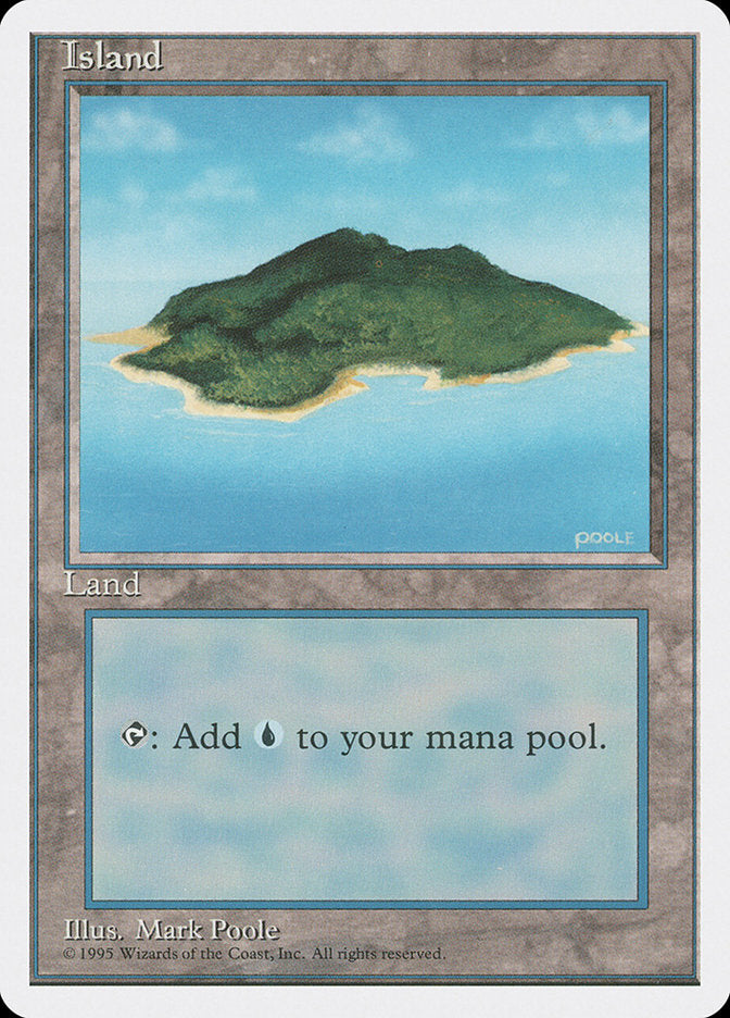 Island (Blue Sky) [Fourth Edition] | Gear Gaming Bentonville