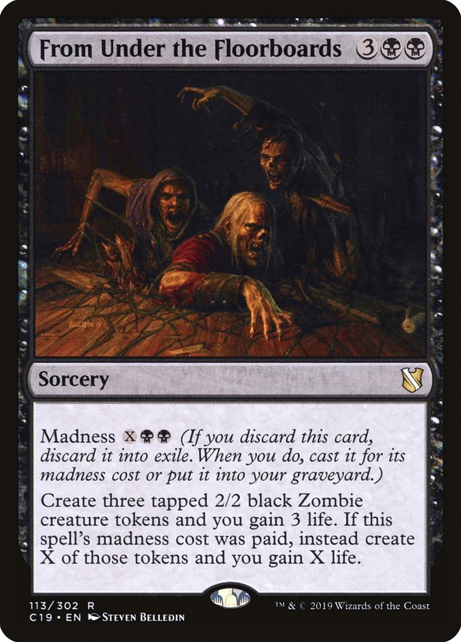 From Under the Floorboards [Commander 2019] | Gear Gaming Bentonville