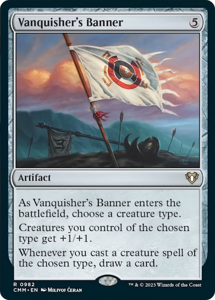 Vanquisher's Banner [Commander Masters] | Gear Gaming Bentonville