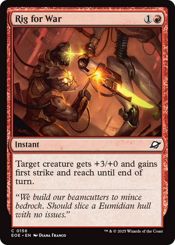 Rig for War [Edge of Eternities] | Gear Gaming Bentonville