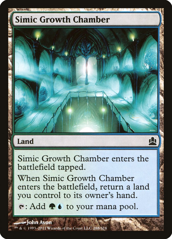 Simic Growth Chamber [Commander 2011] | Gear Gaming Bentonville
