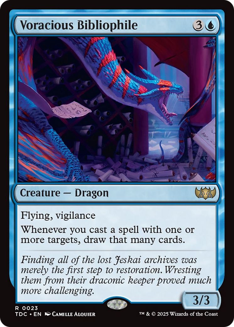Voracious Bibliophile [Tarkir: Dragonstorm Commander] | Gear Gaming Bentonville
