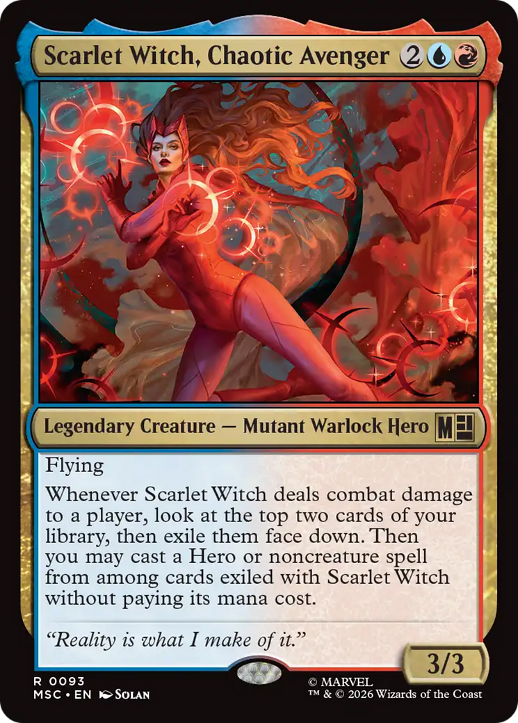 Scarlet Witch, Chaotic Avenger [Marvel Super Heroes Commander] | Gear Gaming Bentonville