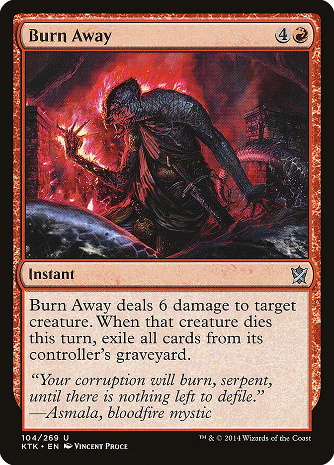 Burn Away [Khans of Tarkir] | Gear Gaming Bentonville