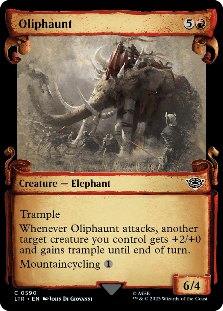 Oliphaunt [The Lord of the Rings: Tales of Middle-Earth Showcase Scrolls] | Gear Gaming Bentonville