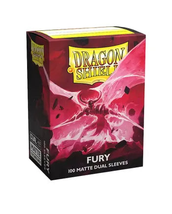 Standard Dragon Shield Dual Matte Sleeves – Fury (100ct) | Gear Gaming Bentonville
