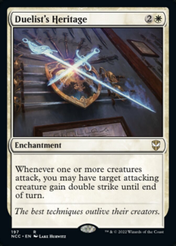 Duelist's Heritage [Streets of New Capenna Commander] | Gear Gaming Bentonville