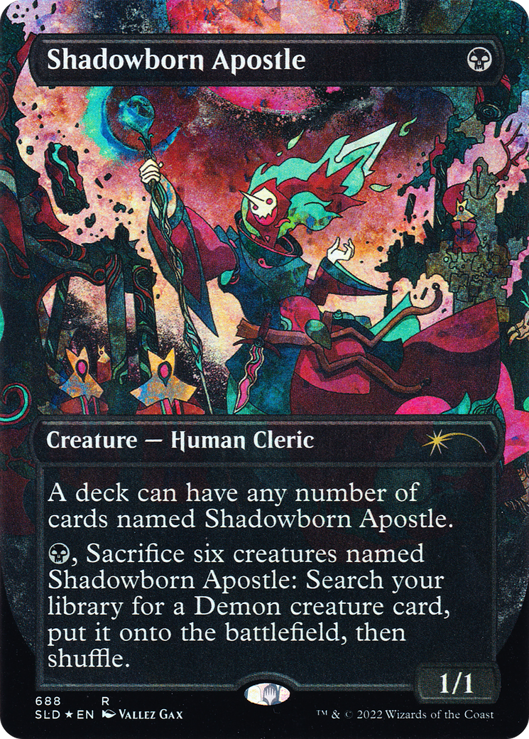 Shadowborn Apostle (688) (Borderless) [Secret Lair Drop Promos] | Gear Gaming Bentonville