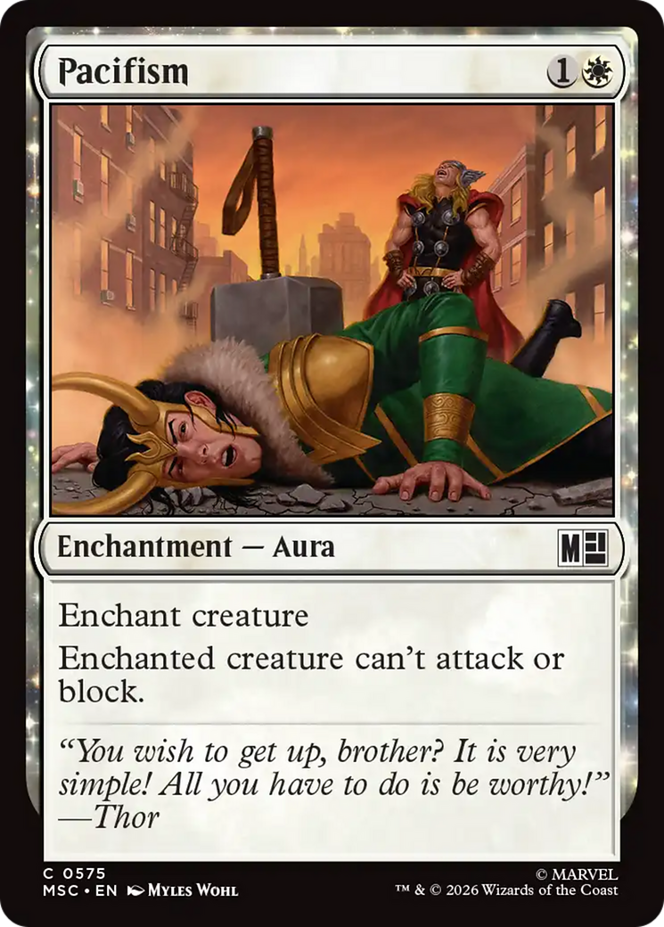 Pacifism [Marvel Super Heroes Commander] | Gear Gaming Bentonville