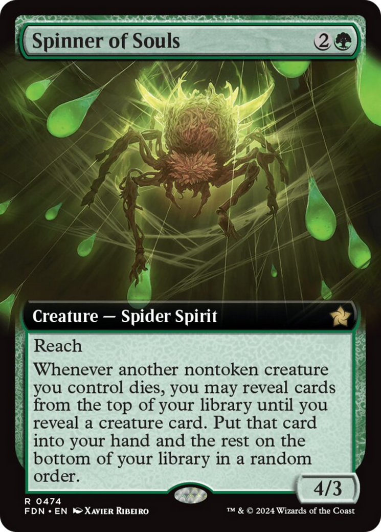 Spinner of Souls (Extended Art) [Foundations] | Gear Gaming Bentonville