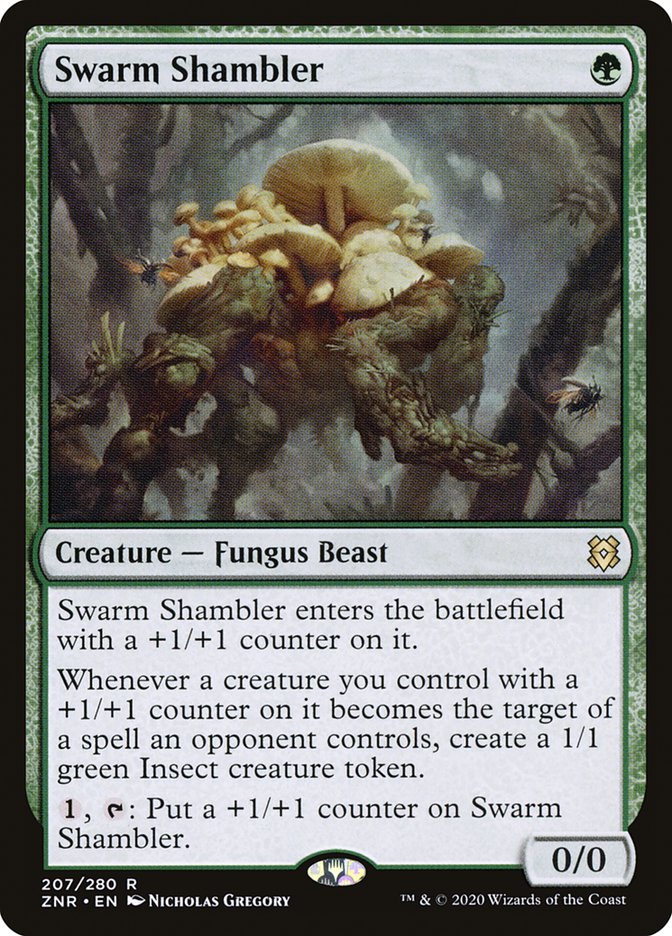 Swarm Shambler [Zendikar Rising] | Gear Gaming Bentonville