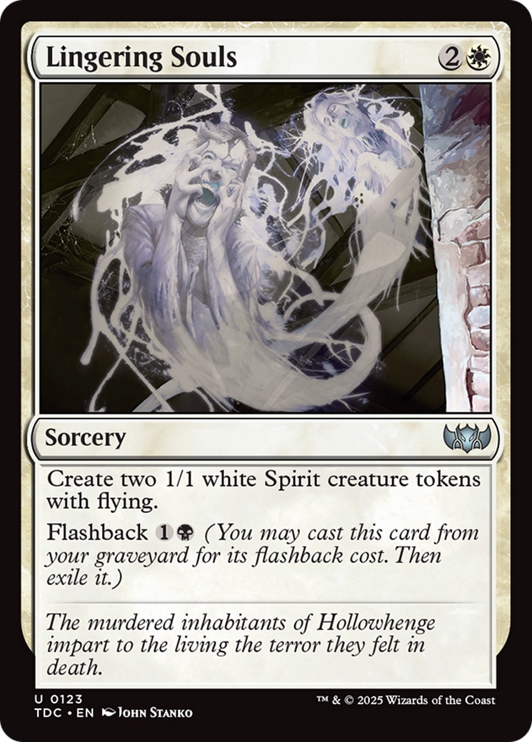 Lingering Souls [Tarkir: Dragonstorm Commander] | Gear Gaming Bentonville