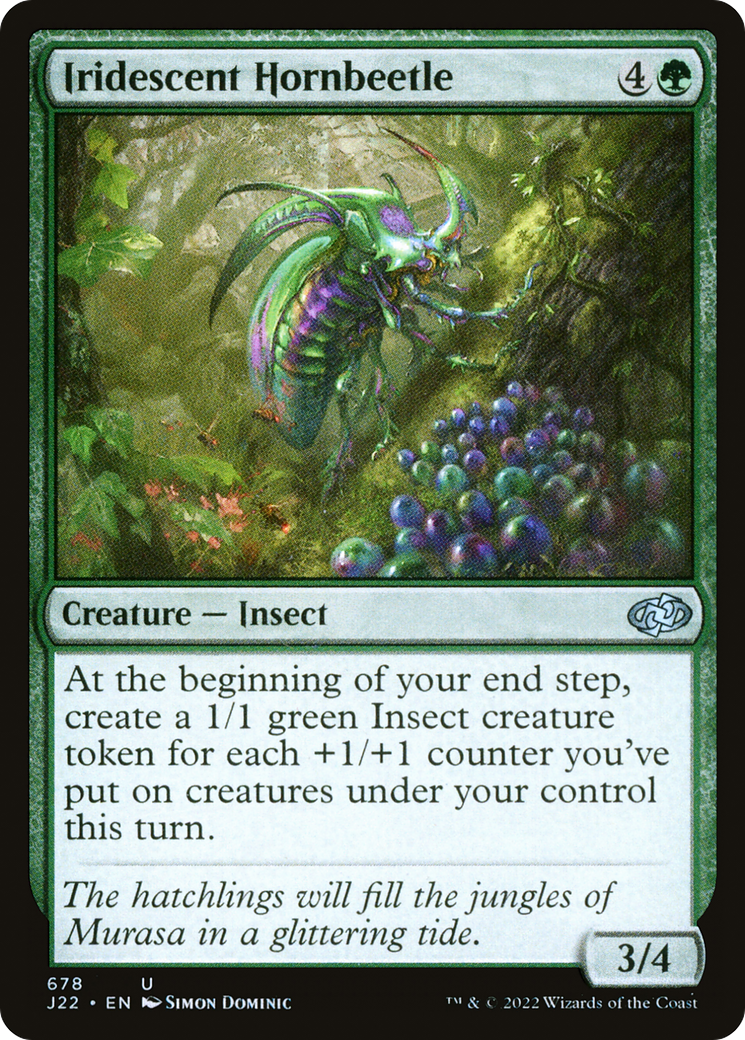 Iridescent Hornbeetle [Jumpstart 2022] | Gear Gaming Bentonville