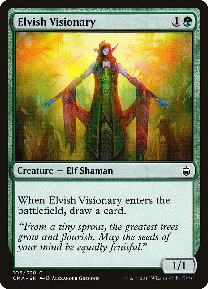 Elvish Visionary [Commander Anthology] | Gear Gaming Bentonville
