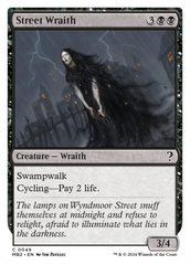 Street Wraith (White Border) [Mystery Booster 2] | Gear Gaming Bentonville