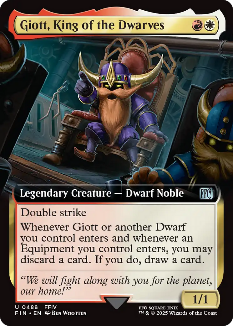 Giott, King of the Dwarves (Extended Art) [FINAL FANTASY] | Gear Gaming Bentonville
