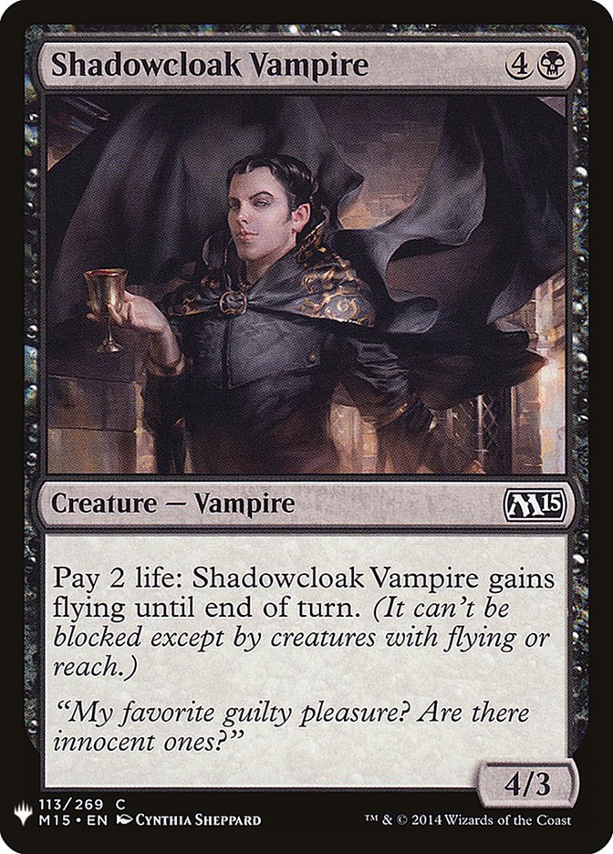 Shadowcloak Vampire [Mystery Booster] | Gear Gaming Bentonville