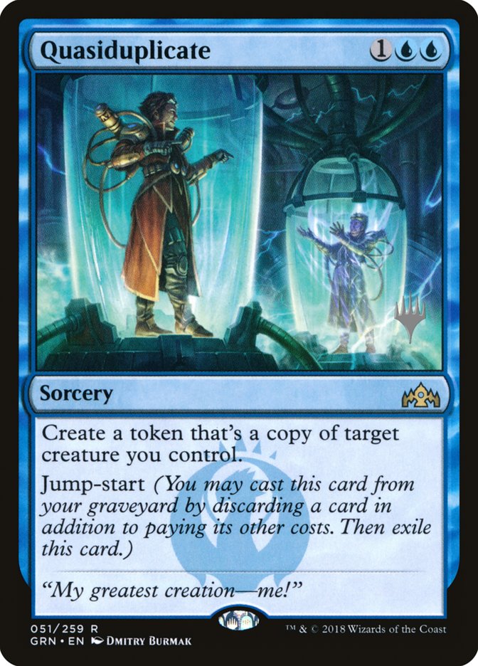 Quasiduplicate (Promo Pack) [Guilds of Ravnica Promos] | Gear Gaming Bentonville