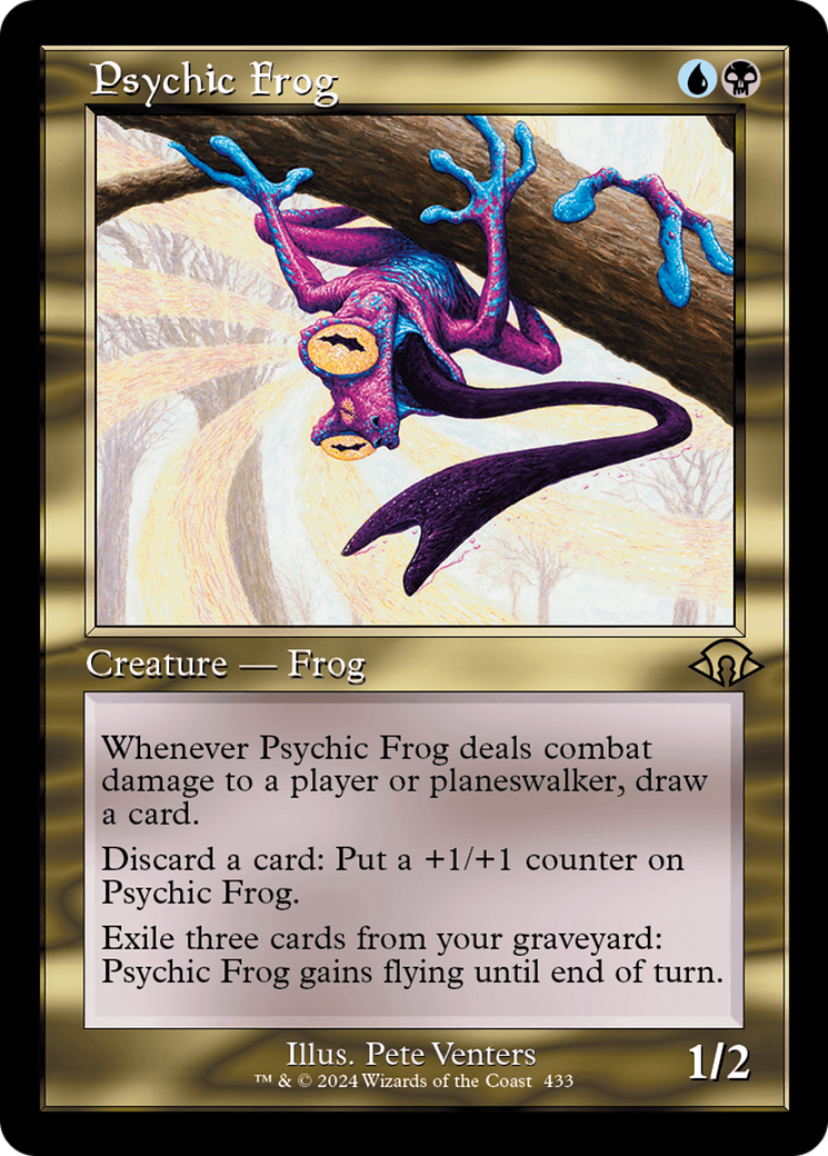 Psychic Frog (Retro) [Modern Horizons 3] | Gear Gaming Bentonville