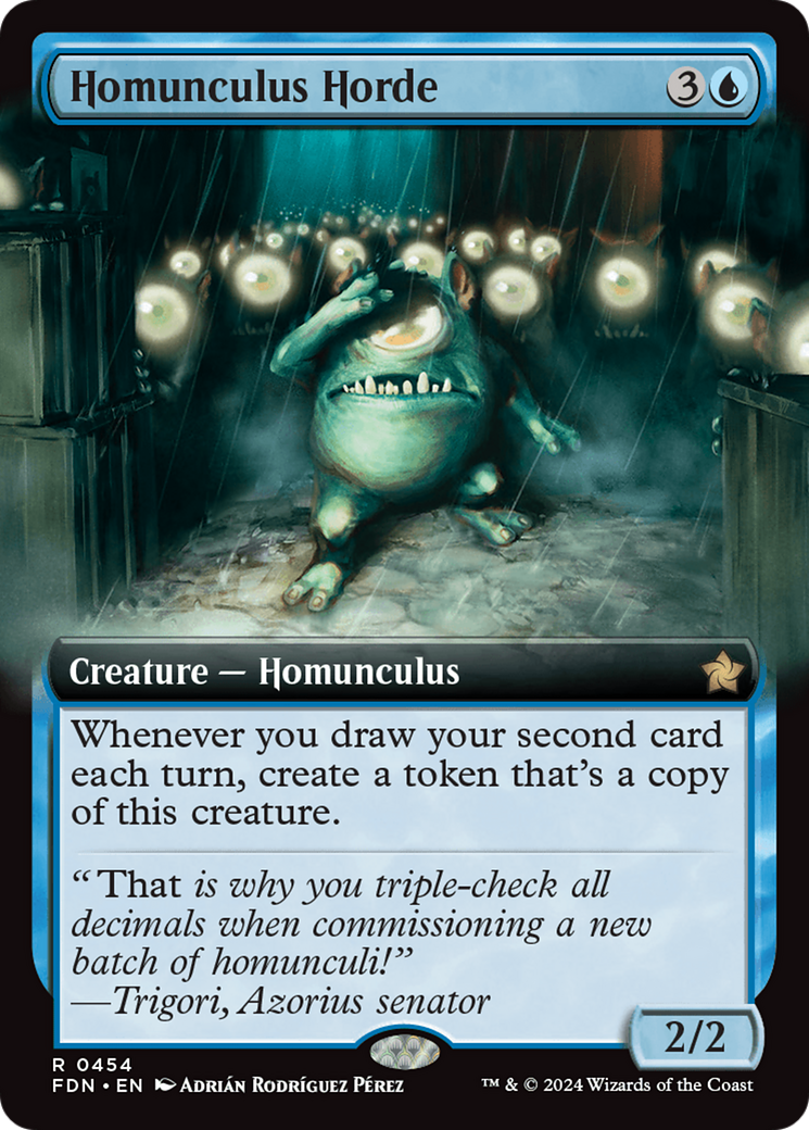 Homunculus Horde (Extended Art) [Foundations] | Gear Gaming Bentonville