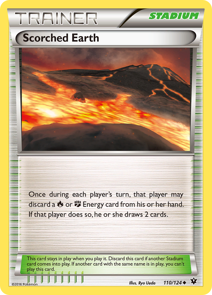 Scorched Earth (110/124) [XY: Fates Collide] | Gear Gaming Bentonville