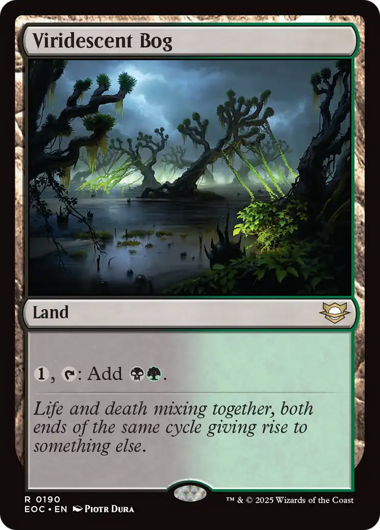 Viridescent Bog [Edge of Eternities Commander] | Gear Gaming Bentonville