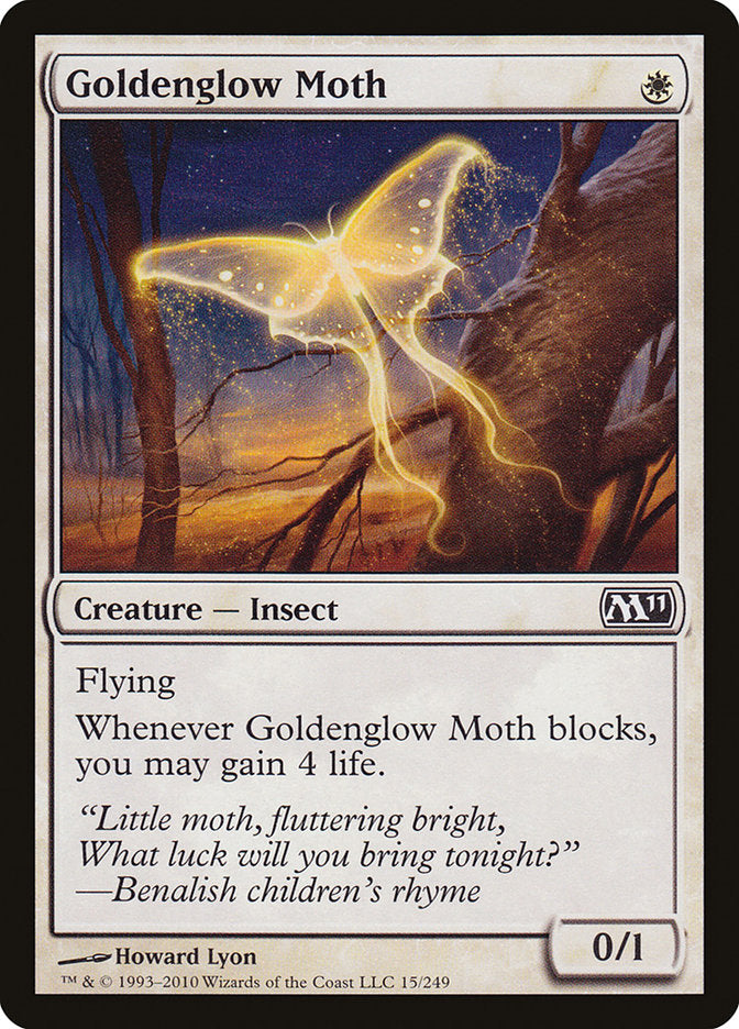 Goldenglow Moth [Magic 2011] | Gear Gaming Bentonville