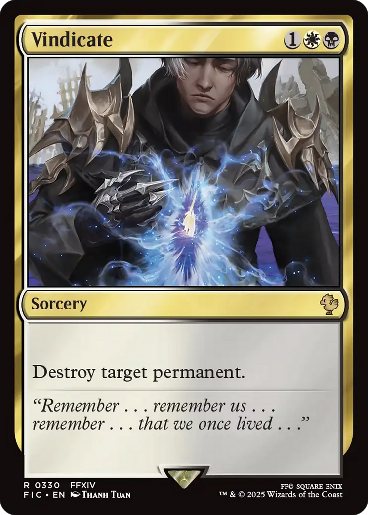 Vindicate [FINAL FANTASY Commander] | Gear Gaming Bentonville