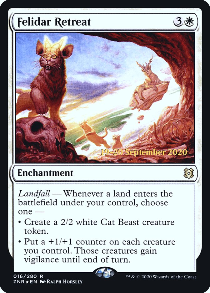 Felidar Retreat [Zendikar Rising Prerelease Promos] | Gear Gaming Bentonville