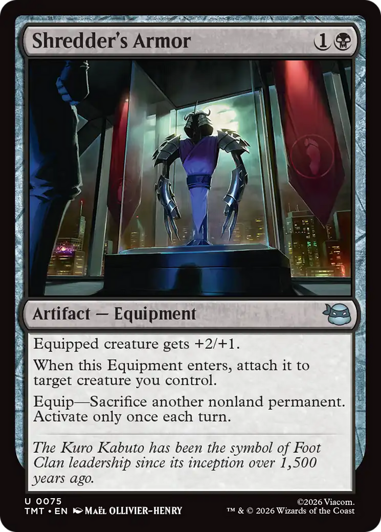 Shredder's Armor [Teenage Mutant Ninja Turtles] | Gear Gaming Bentonville