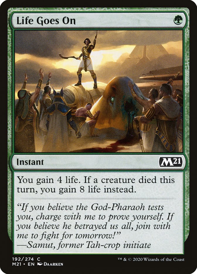 Life Goes On [Core Set 2021] | Gear Gaming Bentonville