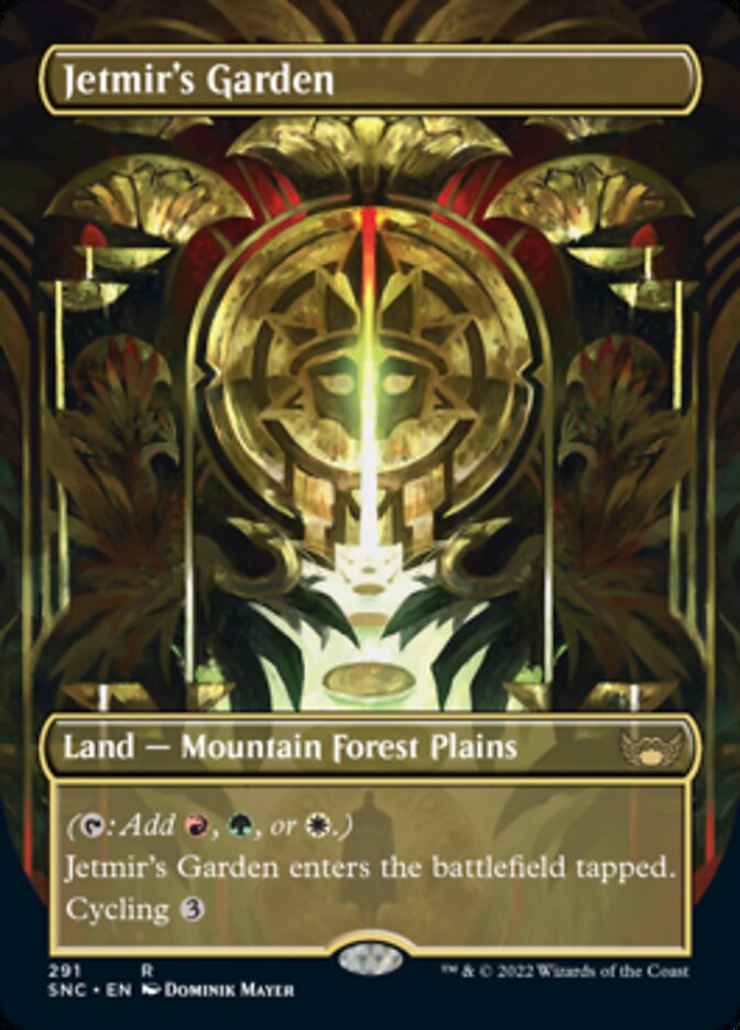 Jetmir's Garden (Borderless Alternate Art) [Streets of New Capenna] | Gear Gaming Bentonville