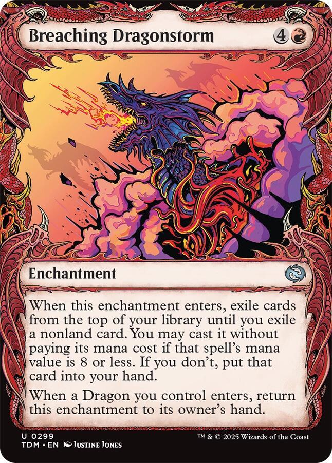 Breaching Dragonstorm (Showcase) [Tarkir: Dragonstorm] | Gear Gaming Bentonville