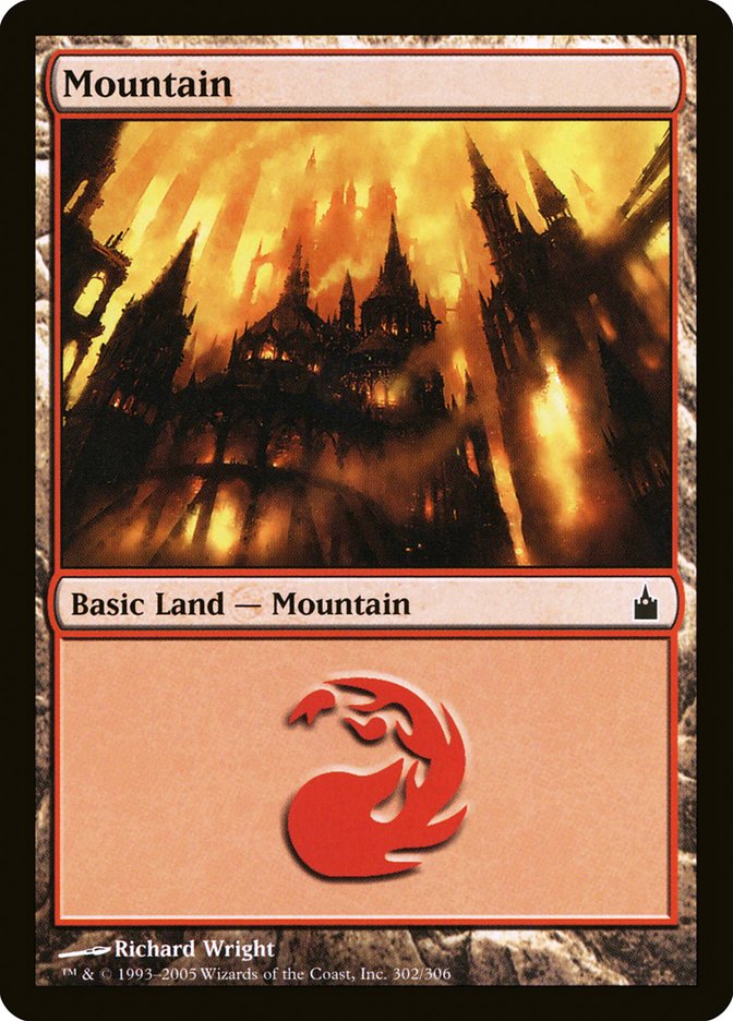 Mountain (302) [Ravnica: City of Guilds] | Gear Gaming Bentonville