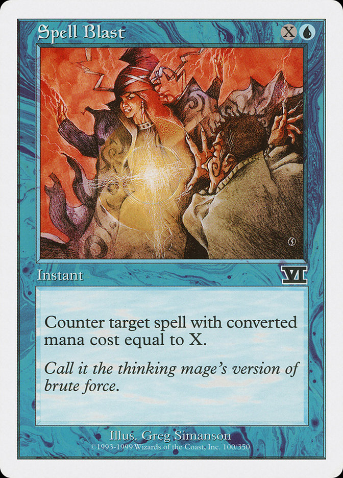 Spell Blast [Classic Sixth Edition] | Gear Gaming Bentonville