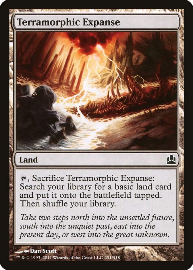 Terramorphic Expanse [Commander 2011] | Gear Gaming Bentonville