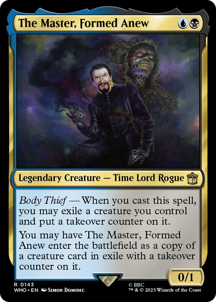 The Master, Formed Anew [Doctor Who] | Gear Gaming Bentonville
