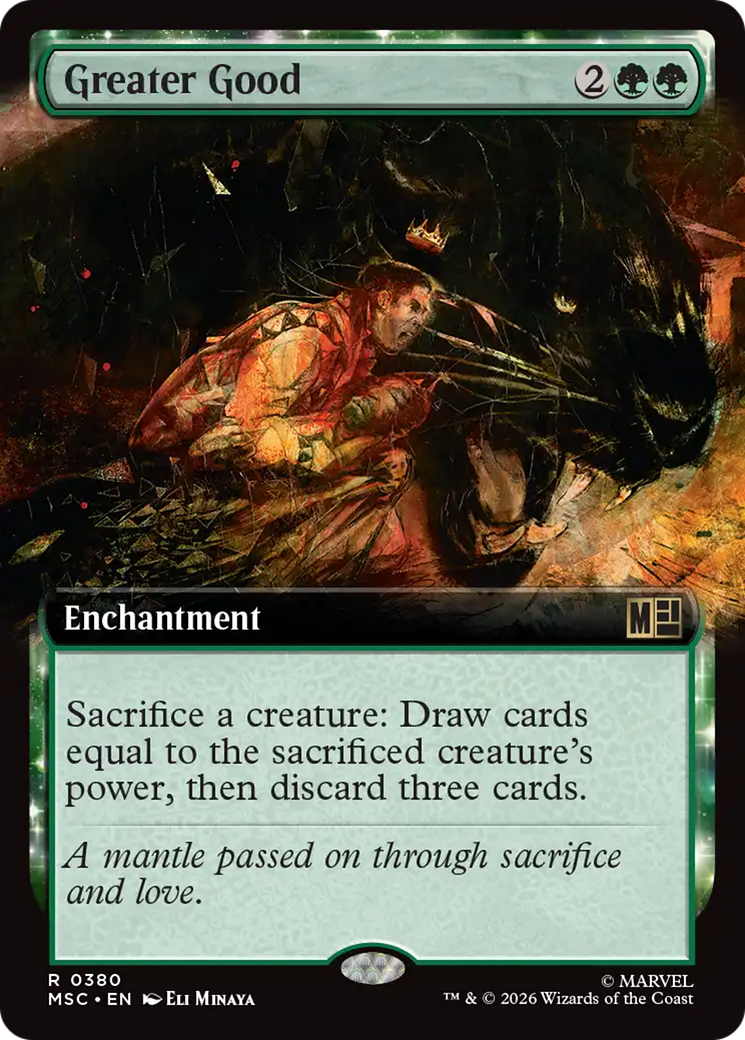 Greater Good (Extended Art) [Marvel Super Heroes Commander] | Gear Gaming Bentonville
