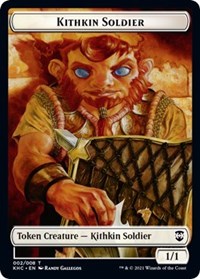 Kithkin Soldier // Pegasus Double-Sided Token [Kaldheim Commander Tokens] | Gear Gaming Bentonville