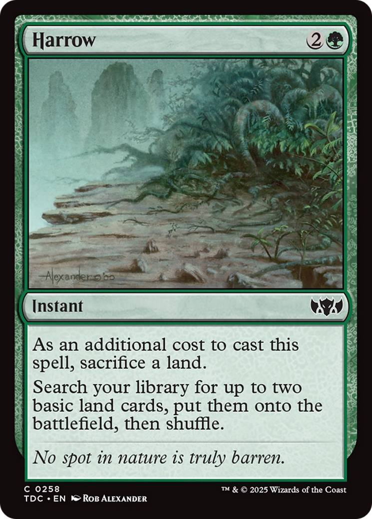 Harrow [Tarkir: Dragonstorm Commander] | Gear Gaming Bentonville