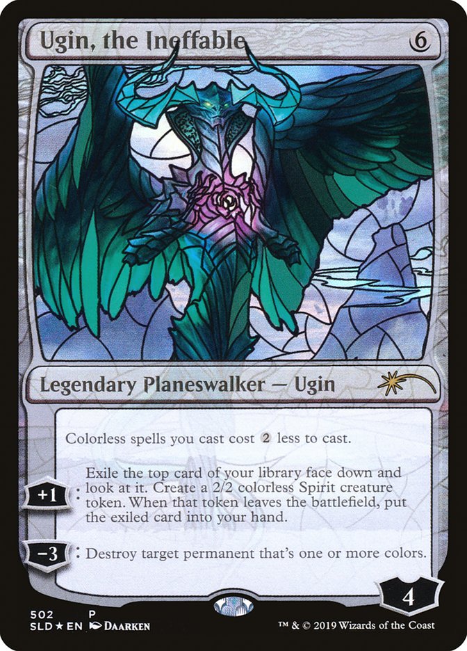 Ugin, the Ineffable (Stained Glass) [Secret Lair Drop Promos] | Gear Gaming Bentonville